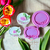 Molde Molduras Flores Kit com 2