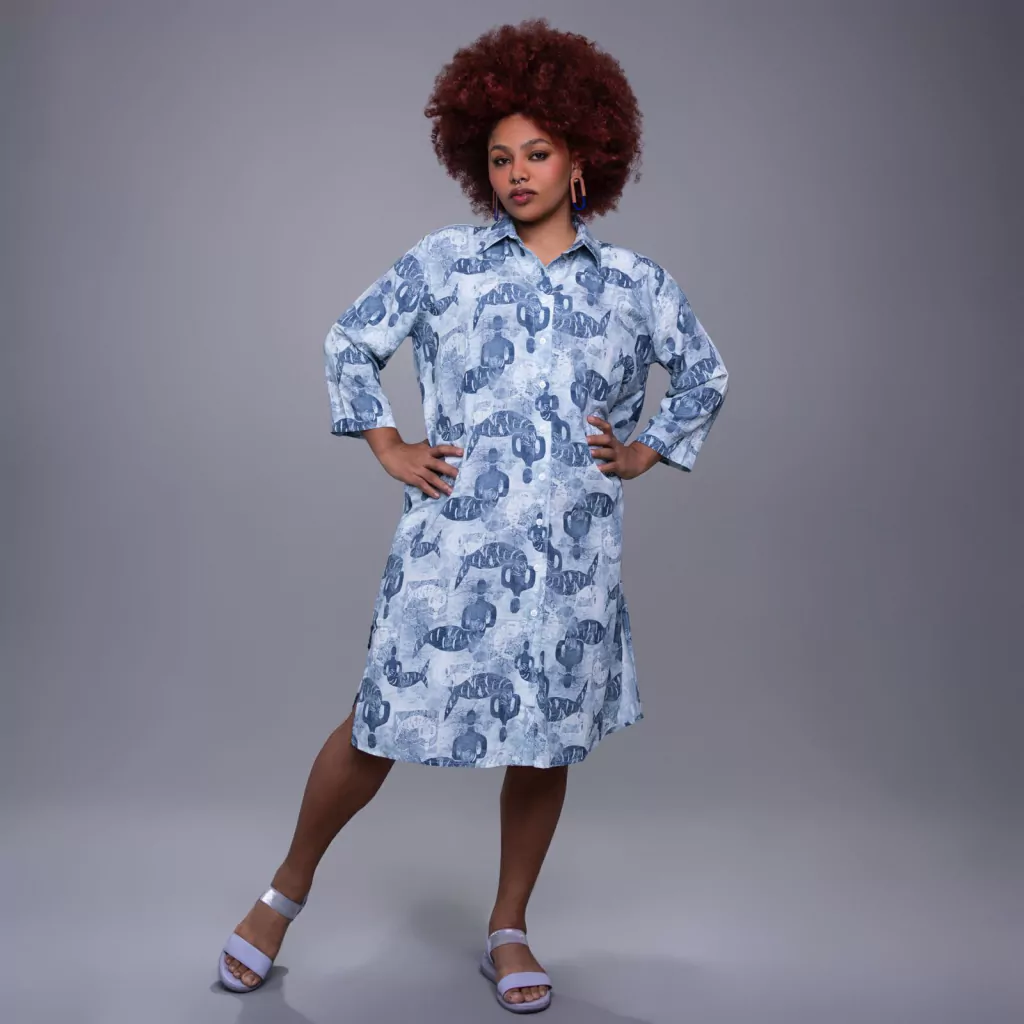 Chemise Sereia Iemanjá