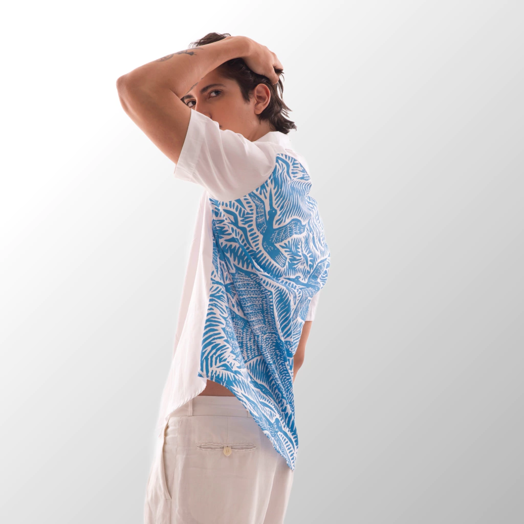 Camisa Masculina Pássaros