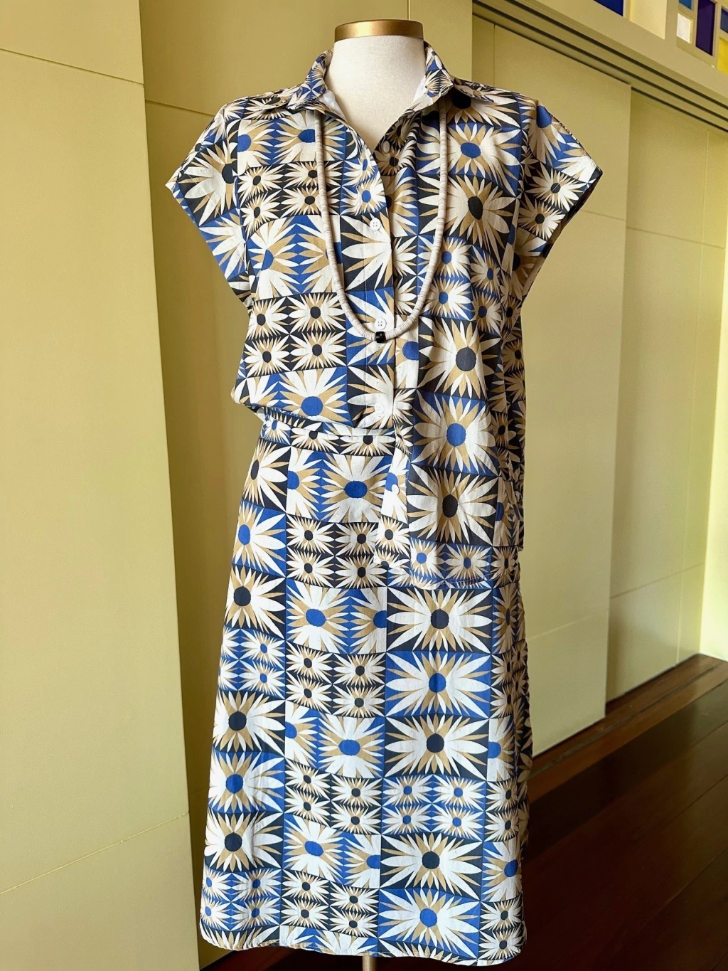 Blusa feminina Ladrilhos