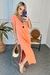 Vestido Midi V Coral na internet