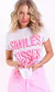 t shirt smiles - comprar online
