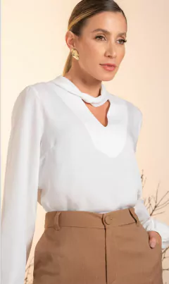 Blusa Torção Gola