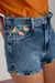 Shorts Jeans Feminino Setentinha Mini com Cinto - DZ6742