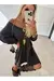 Vestido Tricô Amplo Preto