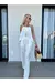 Blusa Linho Risca de Giz Off White - loja online