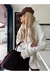 Blusão Pele Ágata Off White - loja online