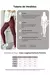 Calça Legging Montaria Pezinho Marrom