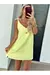 Vestido Alice Amarelo Manteiga - Franciele cechinel brand