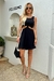 Vestido maldivas curto preto - Franciele cechinel brand