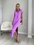 Vestido Midi V Violeta - Franciele cechinel brand