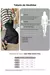 Saia Midi Cetim Cloe Preto - loja online