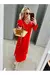 Vestido Athenas Vermelho Scarlet - loja online