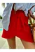 Saia Melina Vermelho Scarlet