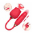 HORTÊNCIA VIBRADOR FORMATO DE ROSA COM 10 MODOS DE VIBRAÇÃO, VAI E VEM E PULSAÇÃO SEXY IMPORT - loja online