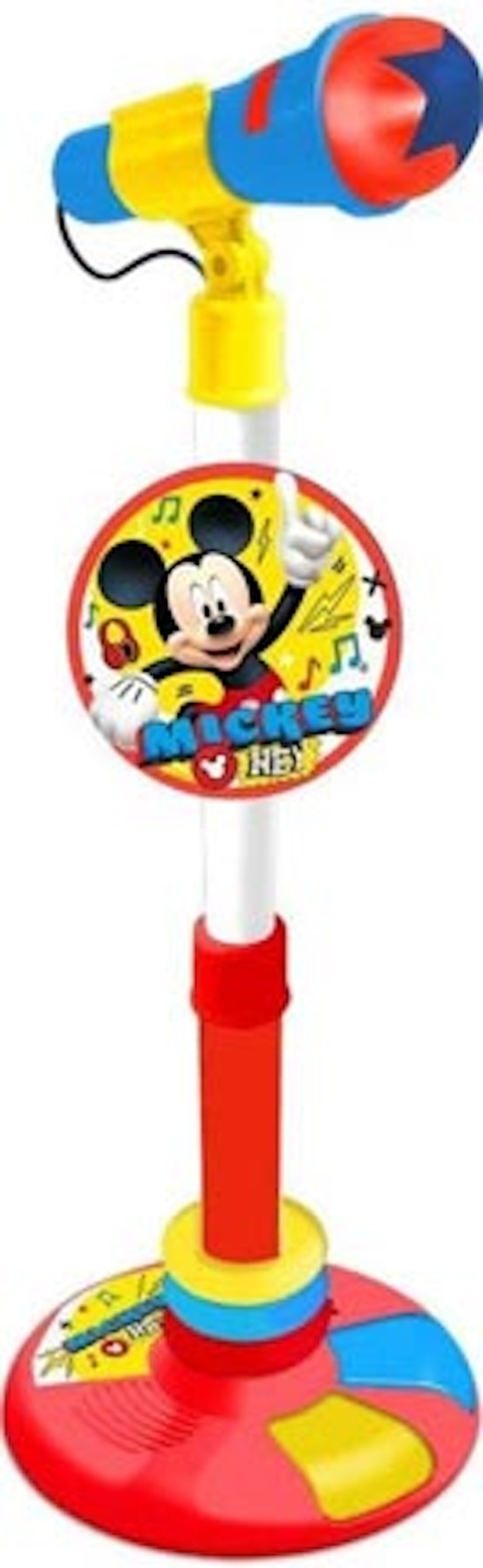 Microfono De Pie Con Amplificador Disney Mickey Nikko 5572