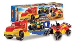 Camion Transporte Cuatriciclos Plastico Grande Duravit 0229