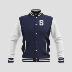 Jaqueta College blusa moletom De Frio Agasalho Letras Iniciais - Porto Stamp