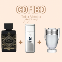 Combo decants - Oud for Glory + 212 vip men + Invictus
