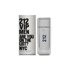 Perfume masculino 212 vip men 100ml - carolina herrera - comprar online