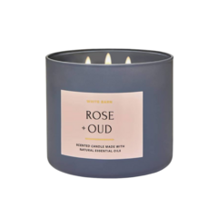 Vela Bath & Body Works 411g 3 Pavios (Oud+Rose)
