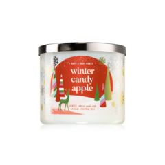 Vela Bath & Body Works 411g 3 Pavios (Winter Candy Apple)