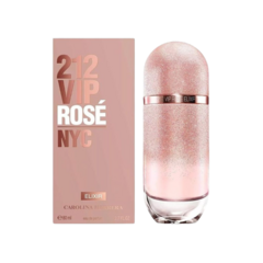 Perfume feminino 212 VIP Rose Elixir 80ml- Carolina Herrera