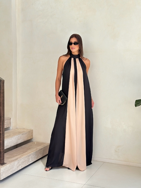 VESTIDO BICOLOR GABY