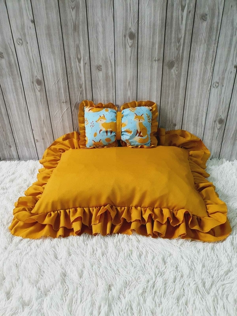 Cama Colchonete Pet Yellow Fox