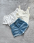 PACK 3 talle 36, short jean, remera y musculosa