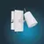 APLIQUE AYELEN 1xGU10 BLANCO C/ INTERRUPTOR CANDIL - Pinxel Home