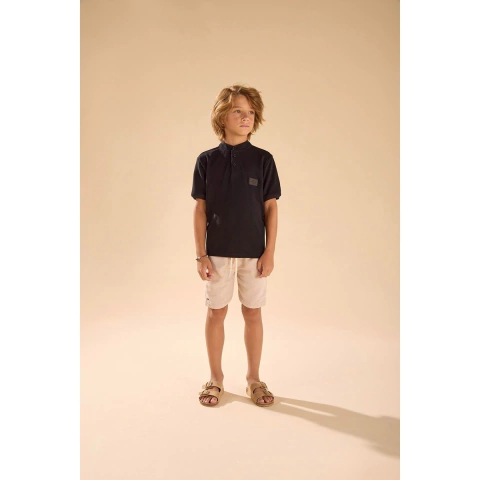 Camisa Gola Padre Family Preta - FBR