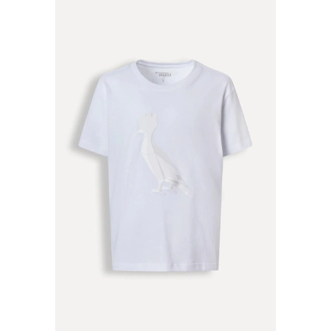 Camiseta Mini Pica Pau 3D Branca - RESERVA