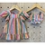 Vestido Bebê Camille Listrado