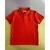 Polo Mini Piquet 3 Frisos vermelha - RESERVA