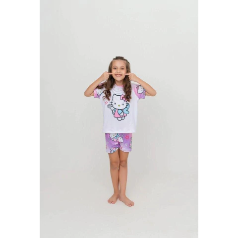 Pijama Curto Hello Kity