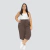 Bermuda Tencel de Elástico Marrom Plus Size na internet