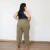 Calça Tencel Verde Plus Size