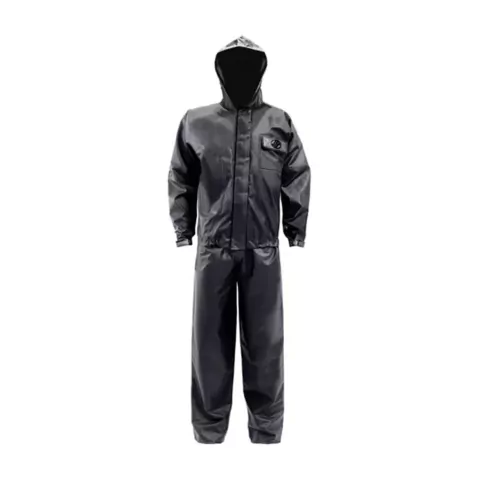 Capa de Chuva Europa Preto Com Toca - Alba