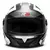 Capacete R8 Pro Brilhante Preto Com Prata - Tork - comprar online
