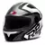 Capacete R8 Pro Brilhante Preto Com Prata - Tork