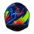 Capacete LS2 Brilhoso Azul e Amarelo Rapid FF353 Tangiline Viseira Cristal na internet