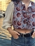 Blusa VIDSHA Bordó - tienda online