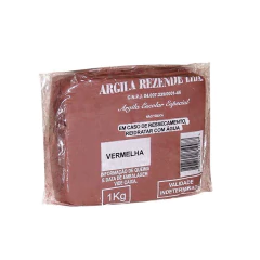 ARGILA ESCOLAR 1Kg - ARGILAS REZENDE (AI) - 389141