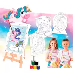 SUPER KIT PINTURA UNICORNIO - BRINCADEIRA DE CRIANÇA - 581761 na internet