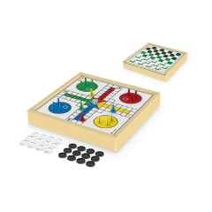 JOGO DE DAMAS E LUDO - JUNGES - 000359