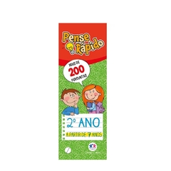 PENSE RAPIDO 2. ANO - A PARTIR DE 7 ANOS - FLASH CARDS - CIRANDA CULTURAL (L) - 006830 - comprar online