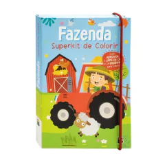 SUPERKIT DE COLORIR - FAZENDA - TODOLIVRO (L) - 001829 - comprar online
