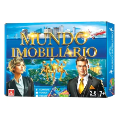 JOGO MUNDO IMOBILIARIO - BRINCADEIRA DE CRIANÇA - 002185