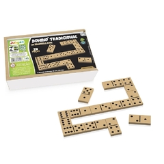 DOMINO TRADICIONAL MADEIRA (ESTOJO) - JUNGES - 007508 - comprar online